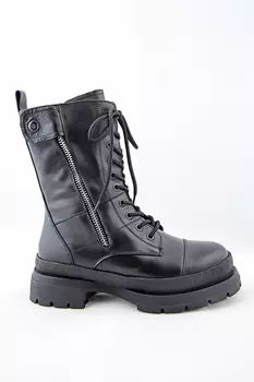 Полусапоги женские SIDESTEP PW2041-82100BYM (41, Черный)