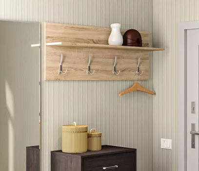 Афина СБ-2242 Вешалка настенная (1180)