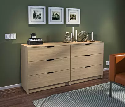 Бруклин СБ-3252/1 Комод Дуб Винченца