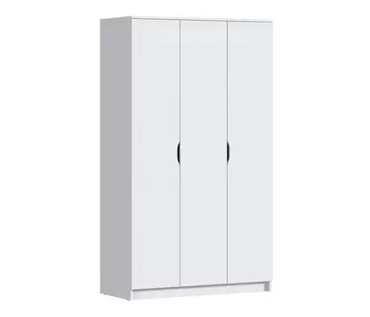 Бруклин СБ-3347 Шкаф 3 дверный Белый