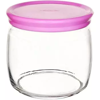 Cesni банка с розовой пластиковой крышкой 650мл