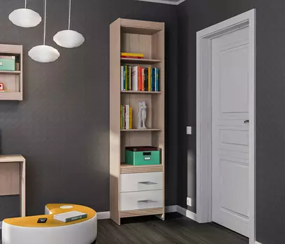 Дакота СБ-2083 Стеллаж Сосна