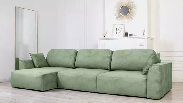 Диван угловой Trump, велюр