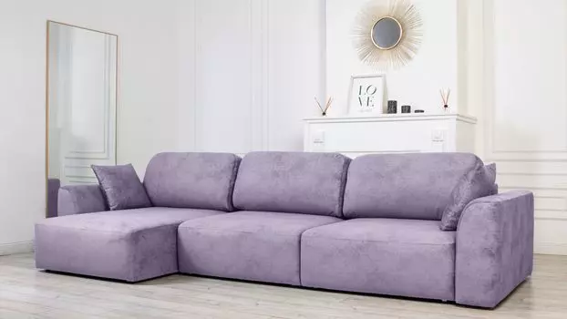 Диван угловой Trump, велюр