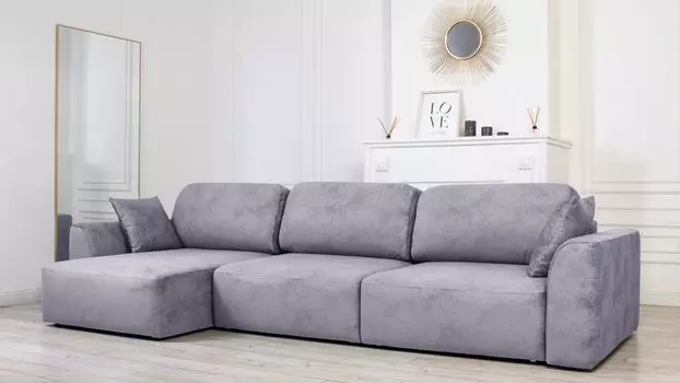 Диван угловой Trump, велюр