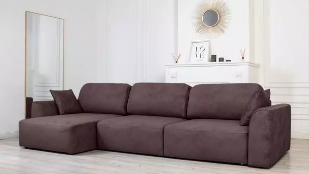 Диван угловой Trump, велюр