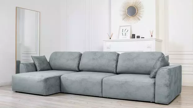 Диван угловой Trump, велюр