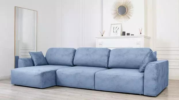 Диван угловой Trump, велюр