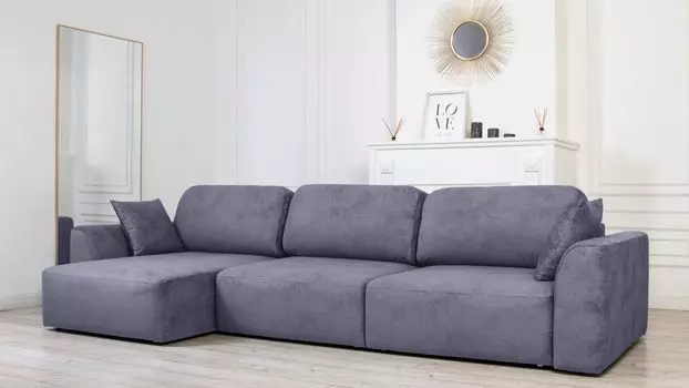 Диван угловой Trump, велюр