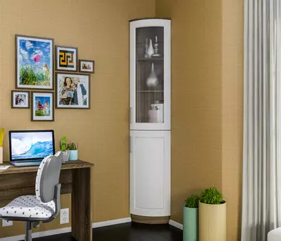 Стеллаж 2-х дверный Илона (Прованс) СБ-2801