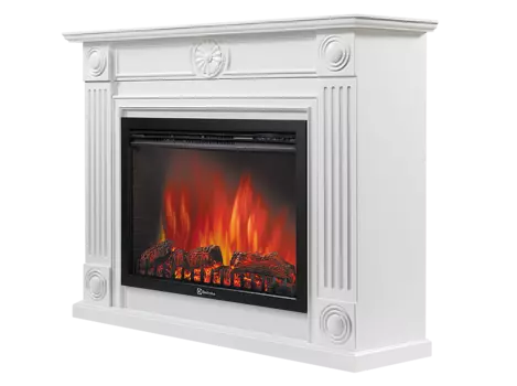 Камин электрический Electrolux EFP/P-3020LS с Порталом Frame 30 белый