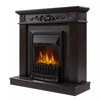 Камин Electrolux Classic EFP/P-1020LS с порталом Noce Classic шпон венге