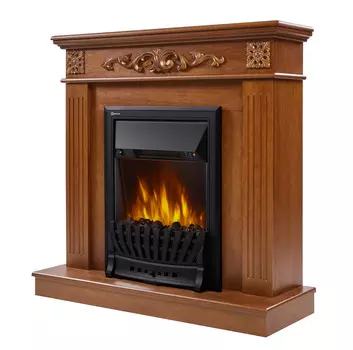 Камин Electrolux Classic EFP/P-1020LS с порталом Noce Classic шпон дуб