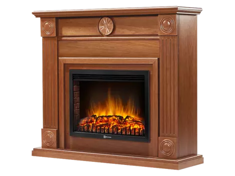 Камин Electrolux Sphere Plus EFP/P-2720RLS c Порталом Frame 25 шпон дуб