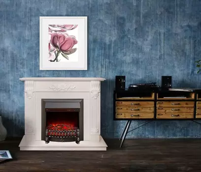 Каминокомплект OTTAWA STD/EUG WT +Fobos BL