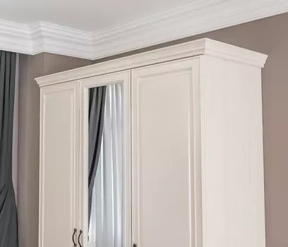 Карниз 1500*554 Гранд / Ливерпуль СБ-3537 МДФ Классика Светлый