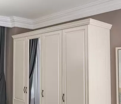 Карниз 2000*554 Гранд / Ливерпуль СБ-3538 МДФ Классика Светлый