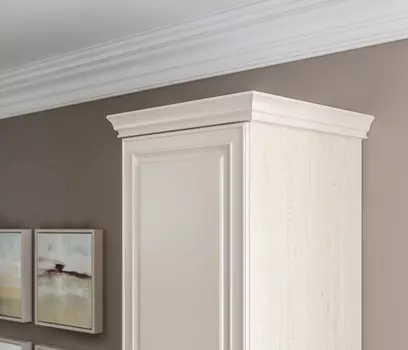 Карниз 500*554 Гранд / Ливерпуль СБ-3535 МДФ Классика Светлый