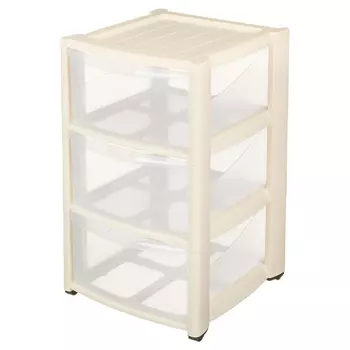 КОМОД НА КОЛЕСАХ АМАДЕО 3 ЯЩИКА