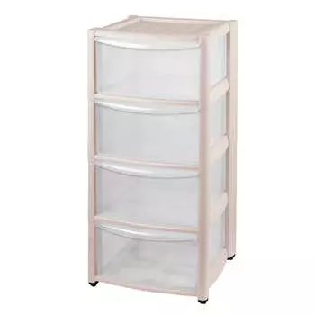 КОМОД НА КОЛЕСАХ АМАДЕО 4 ЯЩИКА