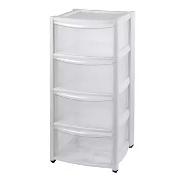 КОМОД НА КОЛЕСАХ АМАДЕО 4 ЯЩИКА