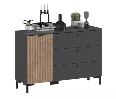 Комод Тренд СБ-3446 3 ящика, 1 дверь