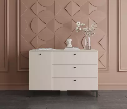 Комод Тренд СБ-3446 3 ящика, 1 дверь