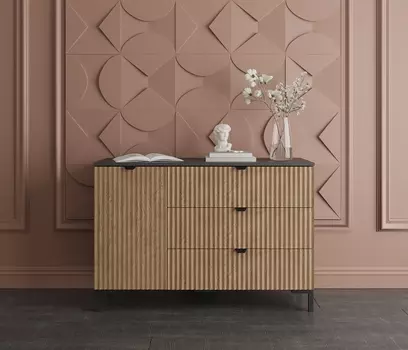 Комод Тренд СБ-3446 3 ящика, 1 дверь