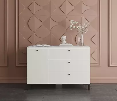 Комод Тренд СБ-3446 3 ящика, 1 дверь