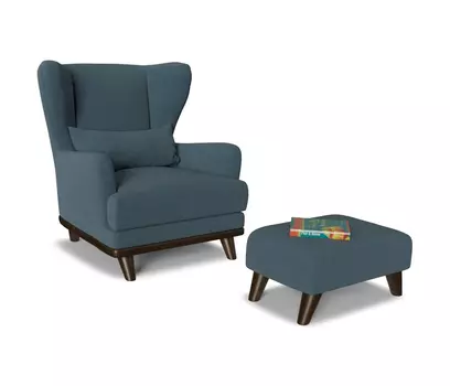 Комплект кресло с пуфом Оскар