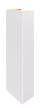 Комплект реек декоративных белоснежное дерево, 6 шт