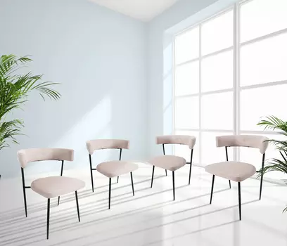 КОМПЛЕКТ Стул ADAM- 4 шт