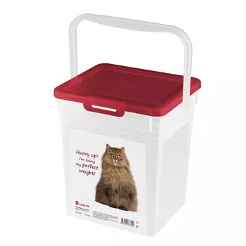КОНТЕЙНЕР ДЛЯ КОРМА С ДЕКОРОМ LUCKY PET 8Л