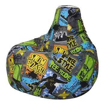 Кресло Мешок Груша, Жаккард XL 125*85