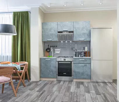 Кухонный гарнитур Регина 1,8м (Лофт) Бетон