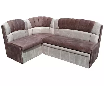 Кухонный уголок со спальным местом Модерн (универсальный) велюр коричневый/бежевый , 1 категория