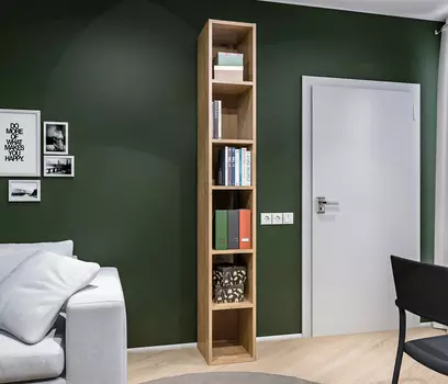 Стеллаж Мальта СБ-3259 Дуб Гамильтон