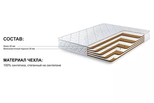 Матрас Тропикана-Агама в чехле Magnetic 800х1900