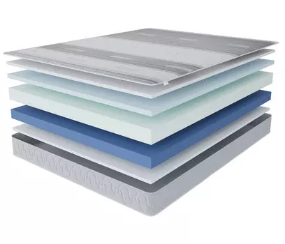 Матрас Здоровый сон-Макс в чехле Magnetic в скрутке 1600х1900