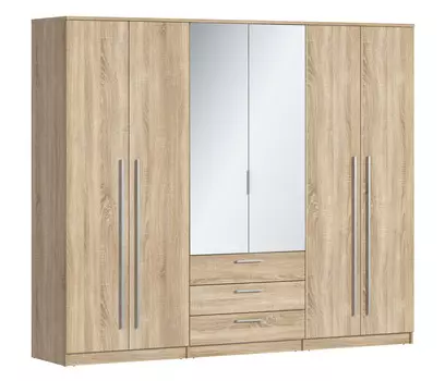 Николь СБ-2593/1 Шкаф 6-ти дверный