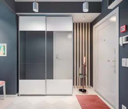 Палермо СБ-2496 Шкаф-купе (1500) Белый