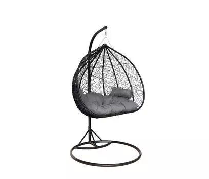 Подвесное кресло двухместное арт. SC-007, черный