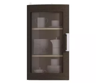 Полка торцевая с гнутой витриной Регина РПТК-30