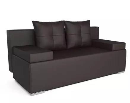 Прямой диван Балейра, экокожа