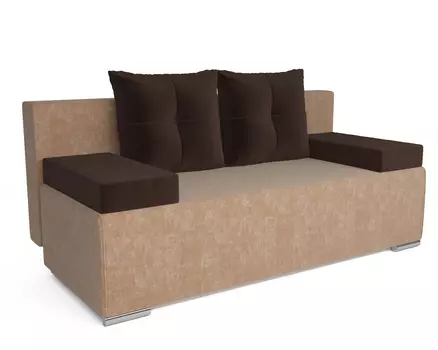 Прямой диван Балейра, микровелюр