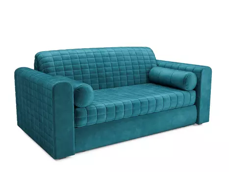 Прямой диван Боро №5, вельвет (бархат)