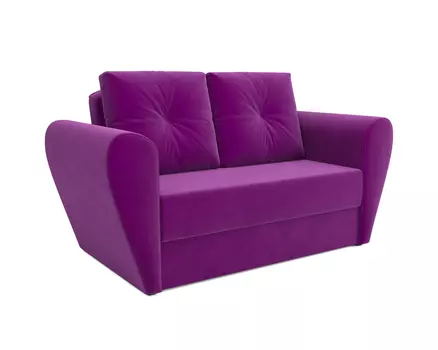 Прямой диван Дуэт, микровелюр