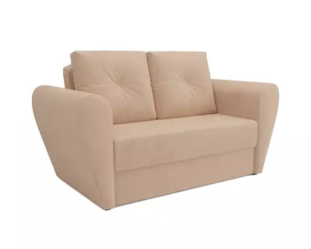 Прямой диван Дуэт, велюр Luna