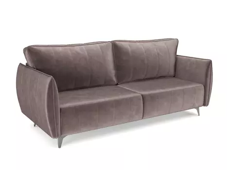 Прямой диван Фьорд, вельвет (бархат)