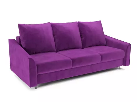 Прямой диван Кардиф, микровелюр